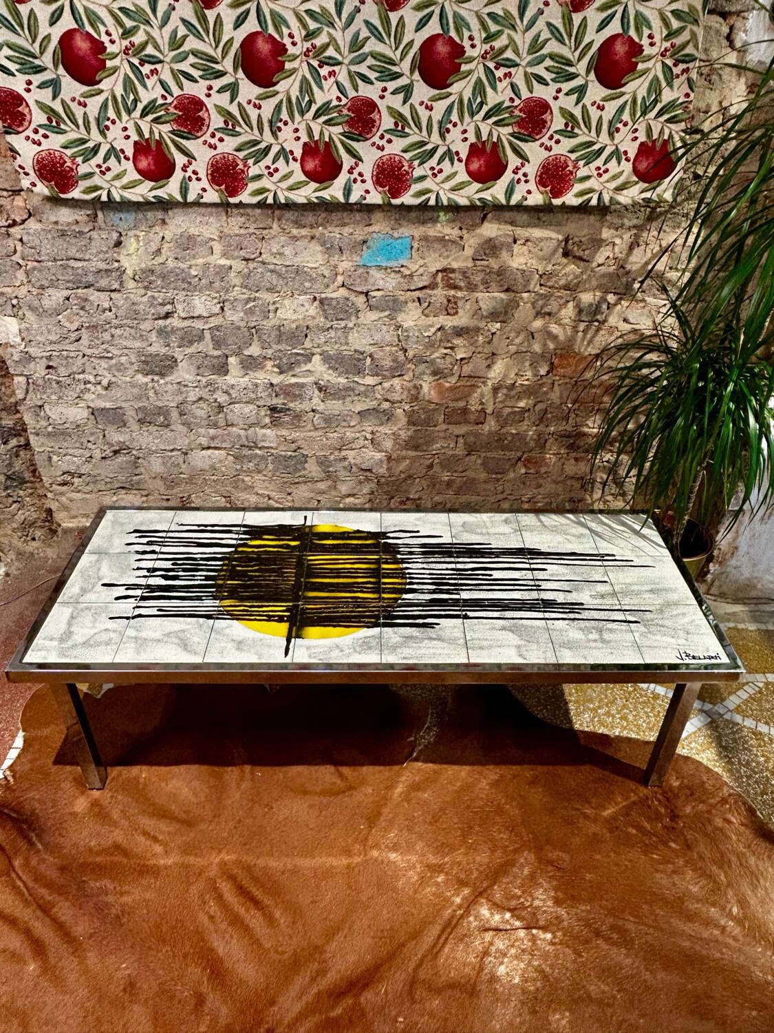 Belarti ceramic coffee table 1960