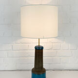 Vintage Scandinavian ceramic table lamp, Nils Kähler for HAK, Denmark, 1960