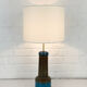 Vintage Scandinavian ceramic table lamp, Nils Kähler for HAK, Denmark, 1960
