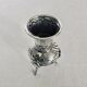 Vase tripode soliflore en argent