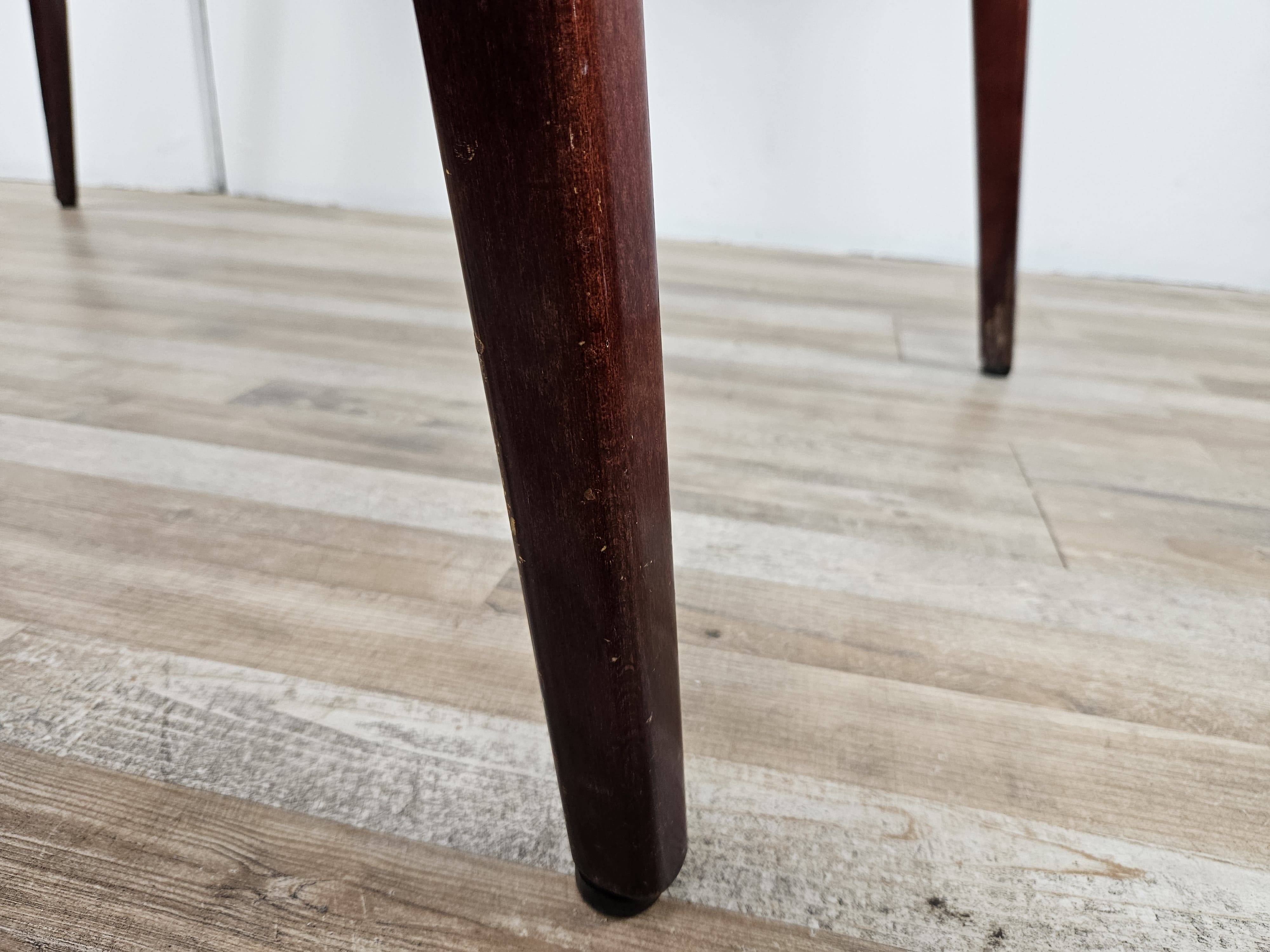 Mid Century table in rosewood laminate
