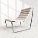 Hanging chair in Michel Boyer style, circa 1980.