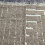 Natural handmade Berber rug, size 150 x 250 cm
