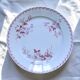 Flat plates from the 19th century, ironstone, signed Maestricht, "Toulouse" collection.
