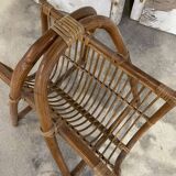 Rattan magazine door 1970s