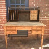 Period office in pitchpin