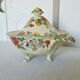 Antique soup tureen on feet from the prestigious English manufacturer Mason's,