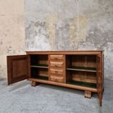 Buffet français brutaliste Art Déco