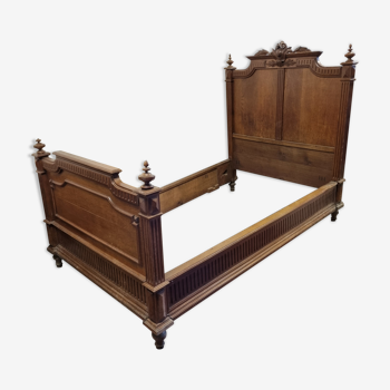 Full bed 1900 in solid oak