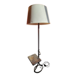 Lampadaire fer forgé brutaliste de jp Ryckaert