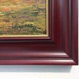 S. Vilata: Autumn Landscape (51 x 59 cm). Vintage 1970s