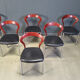 Vintage Lotus chairs by Hartmut Lohmeyer for Kusch & Co., 1970s, set of 6
