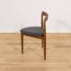 Mid-Century Dining Set by Hans Olsen for Frem Røjle, Denmark, 1950s, Set of 5