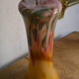 Pink and orange Murano vase