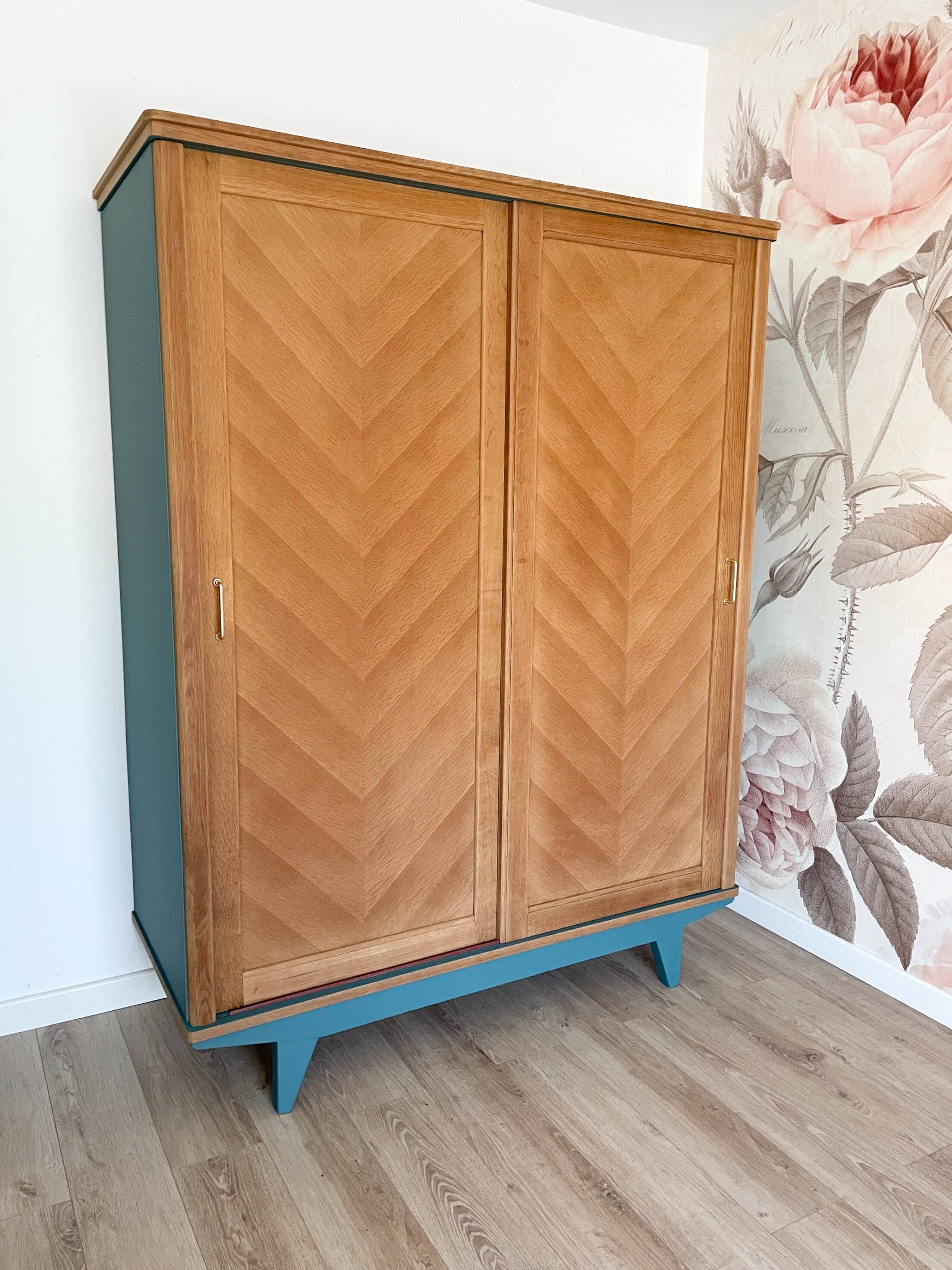 1960s sliding door wardrobe