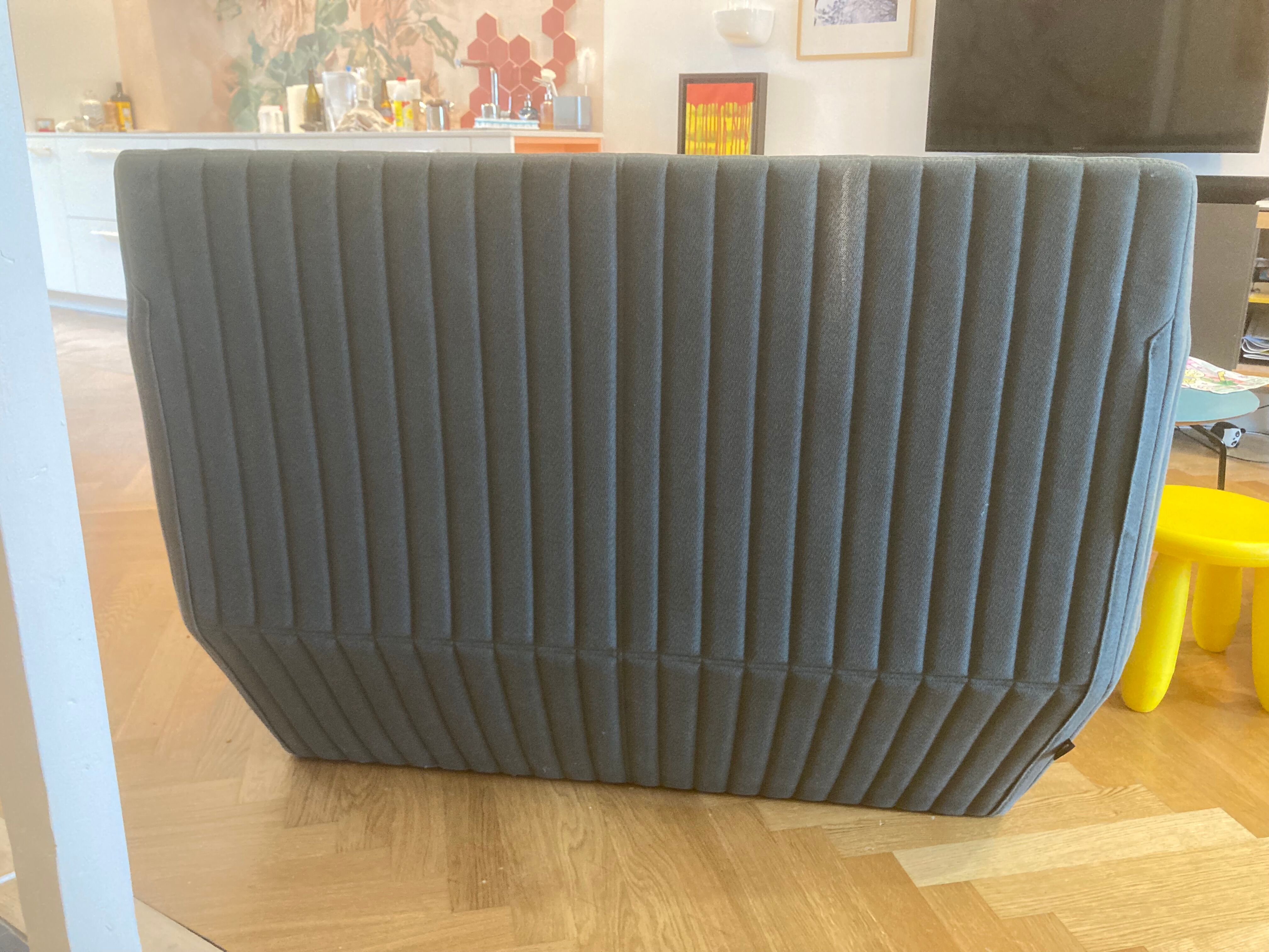 Sofa + Ottoman Facett by the Bouroullec brothers for Ligne Roset