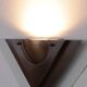 Dutch Design copper colored wall lamp with glass, Dijkstra 1980s