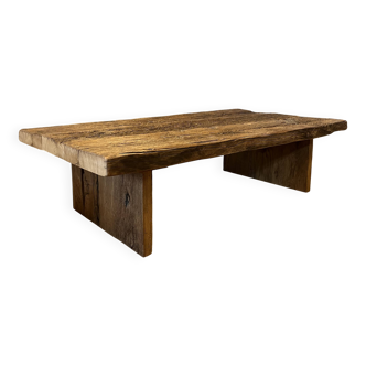 Table basse chêne massif ancien