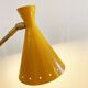 Large Italian brass counterweight lamp, 50s design