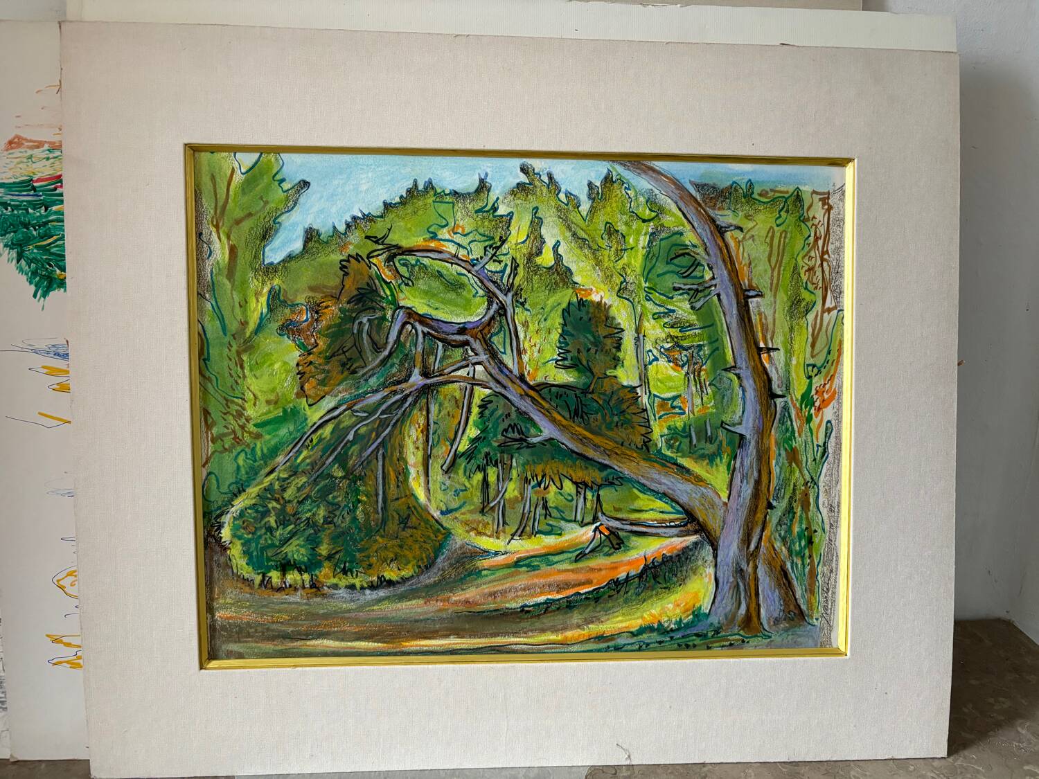 Landscape signed Martin
