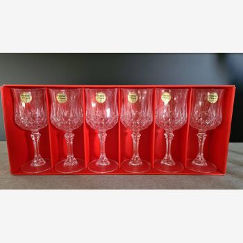 Arques crystal water glasses ''Longchamps''
