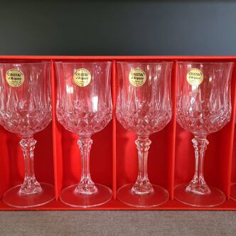 Arques crystal water glasses ''Longchamps''