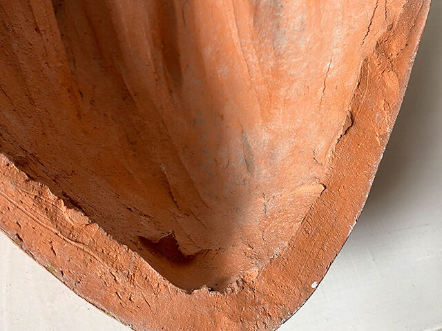 Pair of shell wall lamps