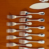 Christofle Chinon, fish cutlery, serving cutlery