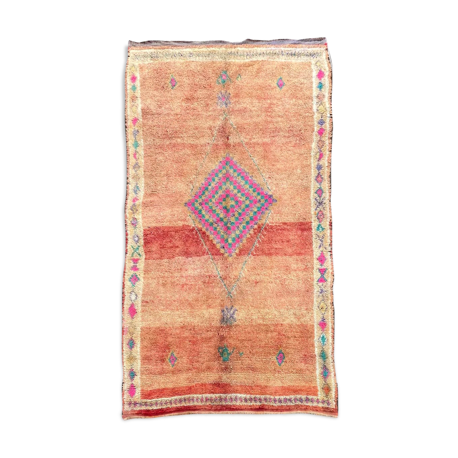 Moroccan carpet vintage boujad 170x330 cm