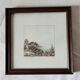 Vintage 3x Ludwig Urack Small German River Scene & Boats Art Prints