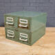French industial Strafor chest of drawers