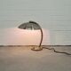 Vintage silver metal bauhaus desk lamp