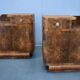 1935s Pair of Art Deco Bedside Tables, Czechoslovakia