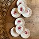 set of 8 vintage dessert plates - Saint Amand
