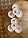 set of 8 vintage dessert plates - Saint Amand