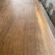 Solid walnut farmhouse castle table 1900 XXL