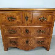 Marquetry style chest of drawers