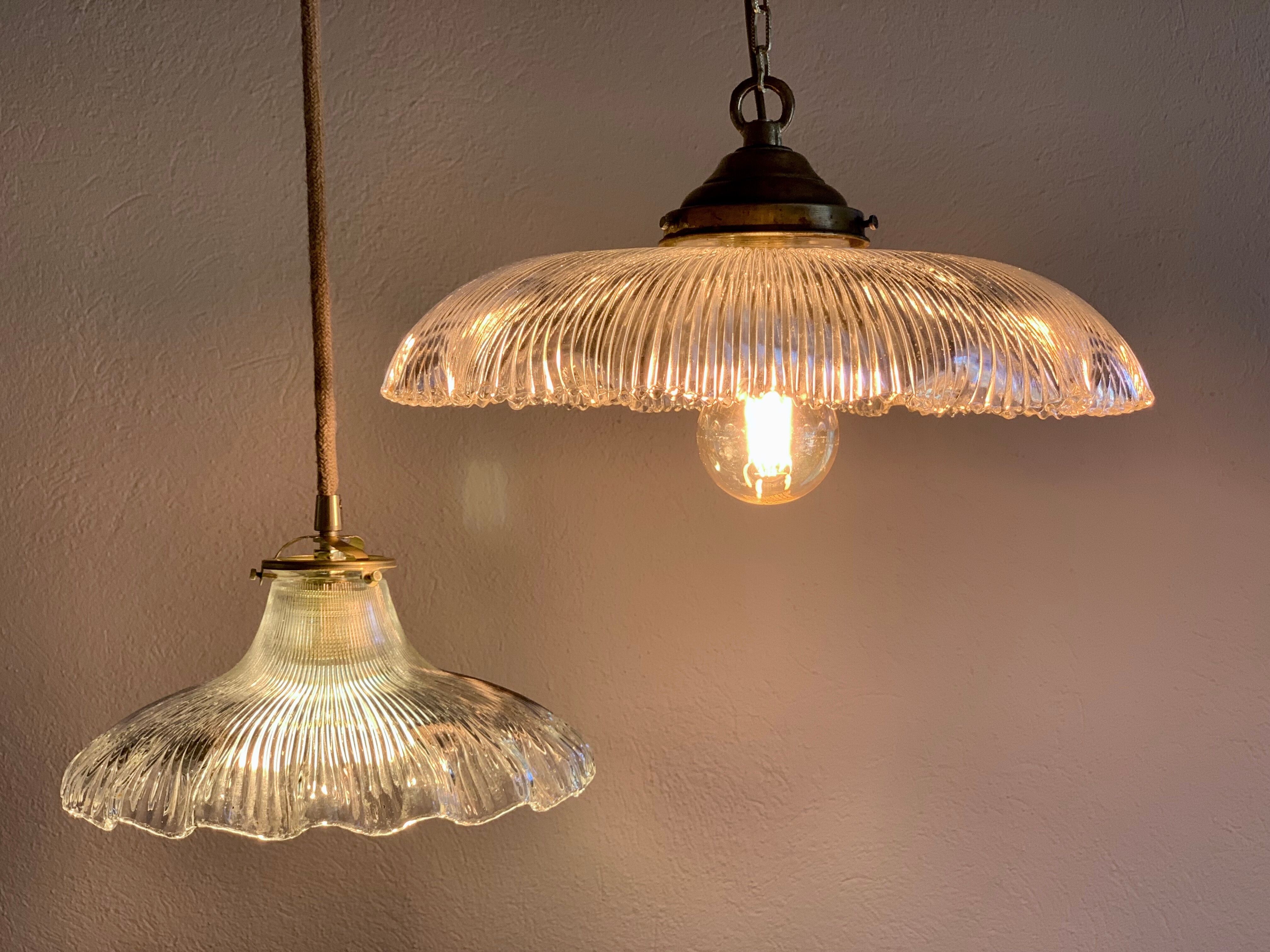 Holophane hanging lamp