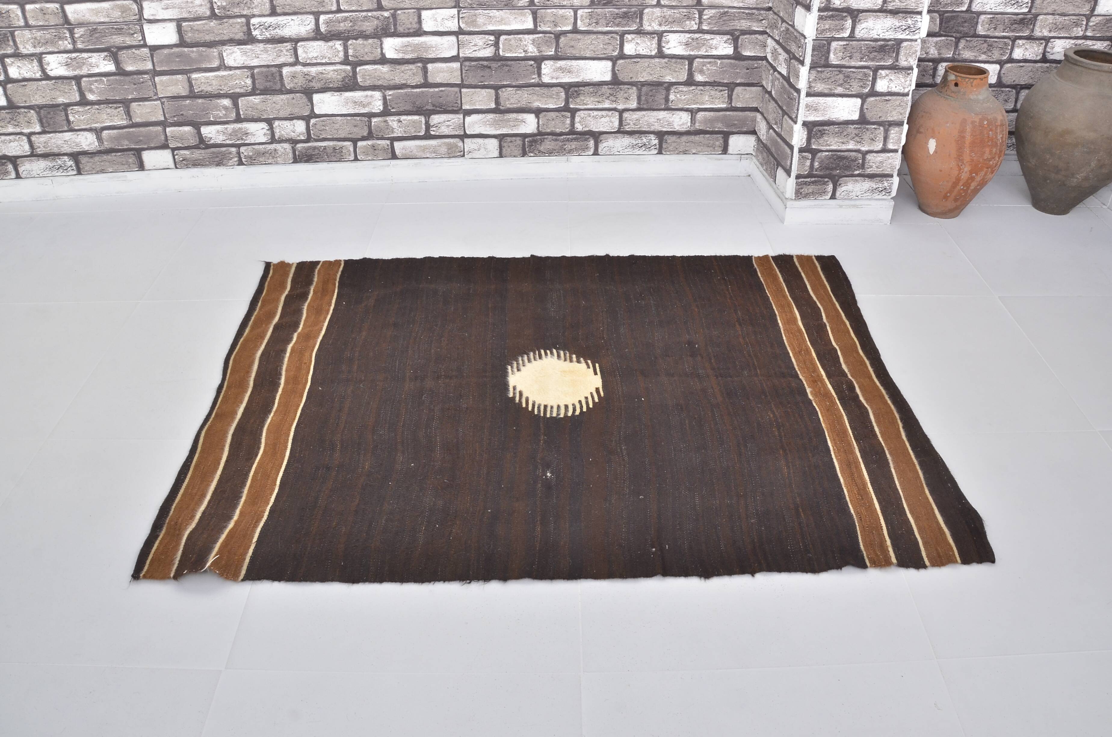 Decorative Angora Wool Kilim Rug sku 1711