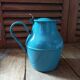 Broc Pitcher Metal Patinated Blue Enameled dpmc 0923214