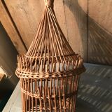Cage à oiseau en osier