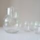 Pichet, carafe à eau avec verres