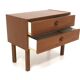 Commode, chevet scandinave en teck, Suède, 1960