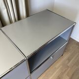 USM Haller Commode in Matte Silver