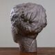 Head of Greek Goddess Hygeia, Plaster Sculpture, 1930s–1940s