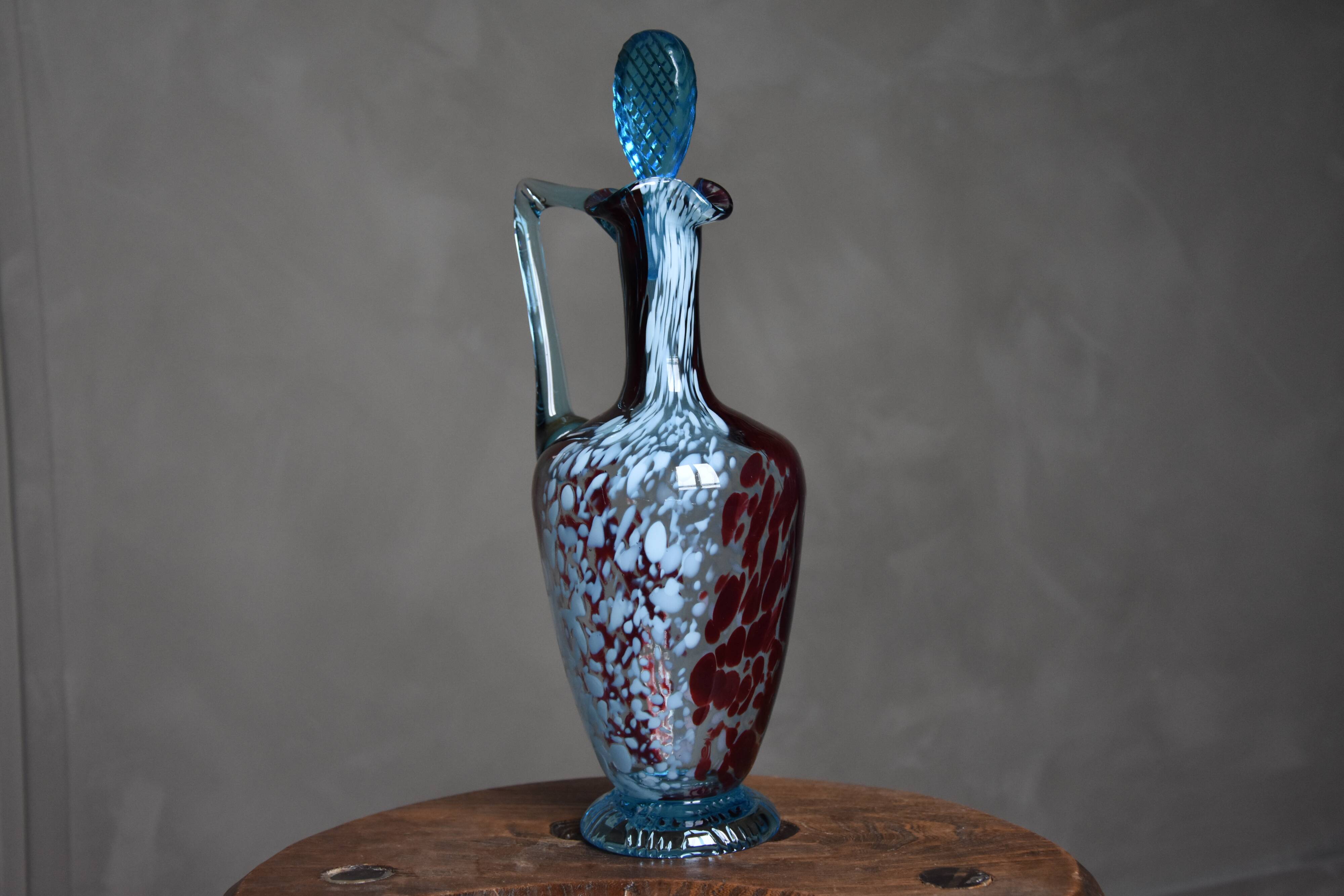 Antique glass decanter