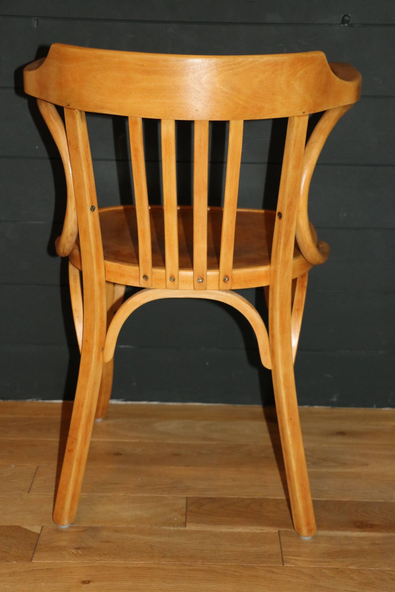 Light beech Baumann armchair