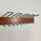 Scandinavian wall shelf in 60s teak
