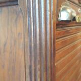Double curtain binder of solid oak notary 1930