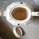Iron earth teapot Moulin des loups